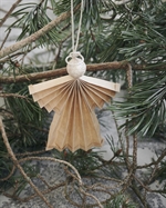 House Doctor Angels natural 24 cm på træ - Tinashjem